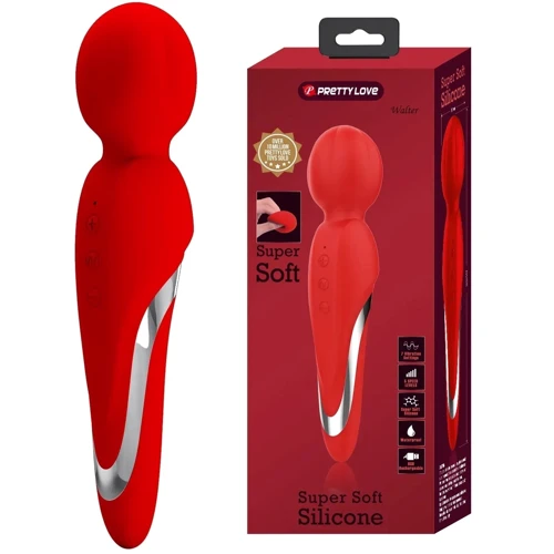 Вибромассажер LYBAILE Pretty Love Walter USB Red (BI-014622-2)