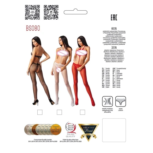 Бодистокинг Passion BS080 red