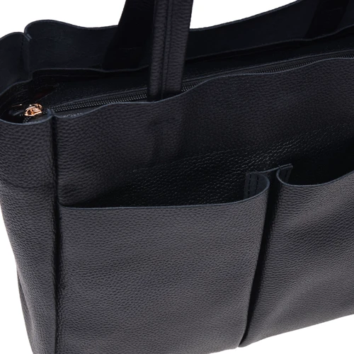 Женская сумка тоут Ricco Grande черная 1L926-black: Тип Сумки