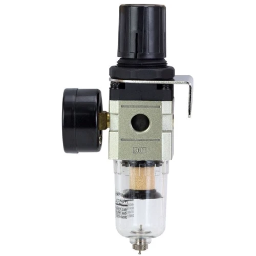 Фільтр-вологовідділювач Sigma Refine з редуктором та манометром 600 л/хв 1/4” (7034341): Робочий тиск, бар 10