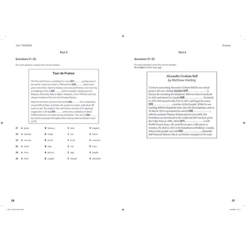 Collins Cambridge English: B1 Preliminary for Schools — 8 Практичні тести Volume 1: Обкладинка М'яка