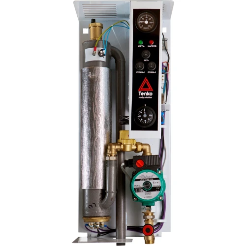 Електричний котел Tenko Стандарт 6 кВт 220V Grundfos: Тип підключення Однофазні