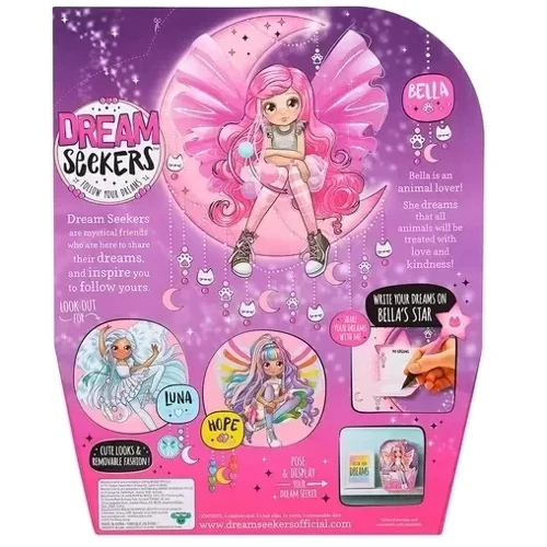 Игровой набор с куклой Dream Seekers - Белла (с аксессуарами): Высота, см 36