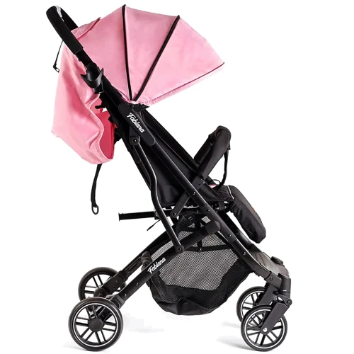 Коляска прогулочная детская Joy Fabiana 65102 розовая: Возможность установки люльки нет