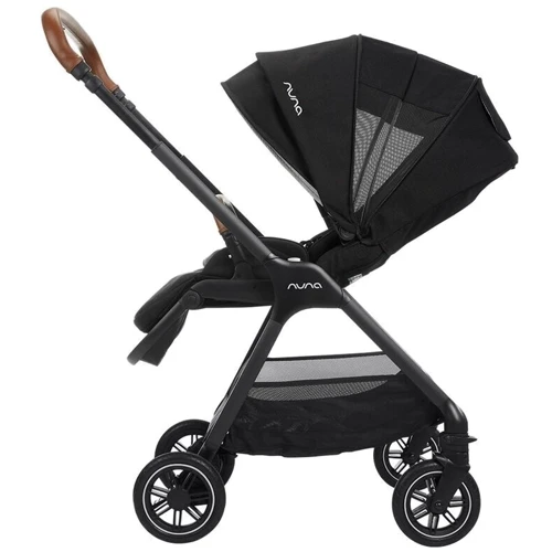 Универсальная коляска 2 в 1 Nuna Triv, Ebony, черный (ST12006/CC12401EBNGL): Ширина шасси 50 см