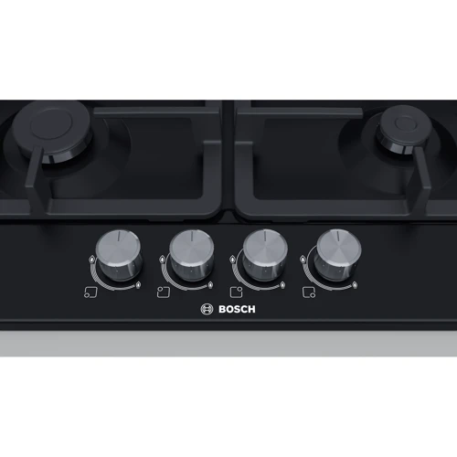 Варильна поверхня газова Bosch PGP6B6O90R: Робоча поверхня емаль