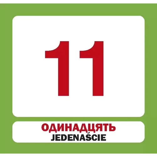 Цифри. Liczby (набір карток): Количество страниц 26