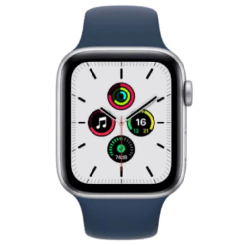 Apple Watch SE 40mm GPS Silver Aluminum Case with Abyss Blue Sport Band (MKNY3) Approved Витринный образец: Производитель Apple