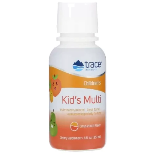 Trace Minerals Research Kids Multi Citrus Punch Витаминно-минеральный комплекс для детей со вкусом цитрусового пунша 237 мл