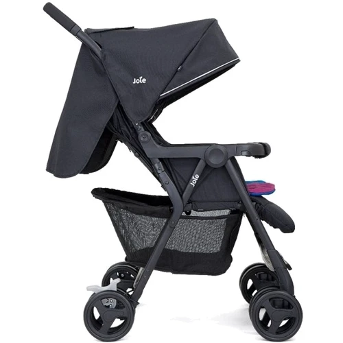 Прогулочная коляска для двойни Joie AIRE TWIN Rosy&Sea, синий с розовым (S1217AERNS000): Возможность установки люльки нет
