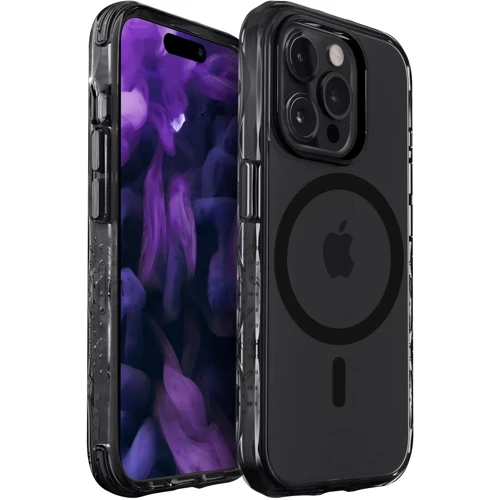 Чехол для iPhone LAUT CRYSTAL MATTER X MagSafe Clear/Black (L_IP23B_CMX_UB) for iPhone 15 Pro: Цвет черный