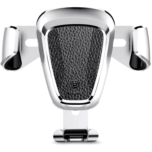 Держатель Baseus Car Holder Gravity Metal Silver (SUYL-B0S)