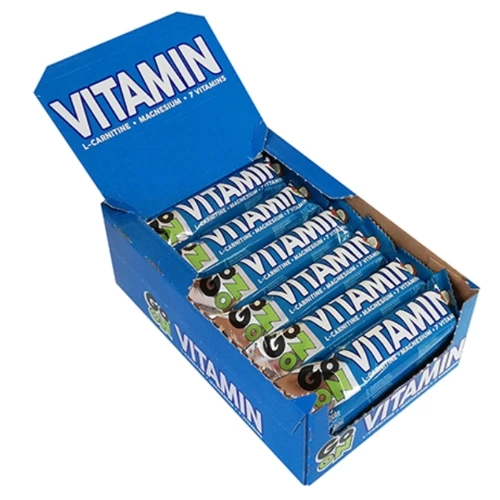 Витаминизированные батончики GoOn Vitamin + L-carnitine 24x50 g / coconut