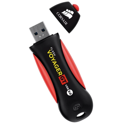 USB-флешка Corsair 256GB Voyager USB 3.0 Black/Red (CMFVYGT3C-256GB): Объем памяти 256 GB