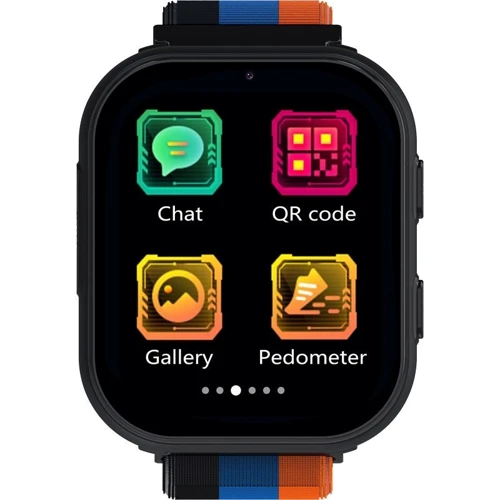 Смарт-годинник Gelius Pro GP-PK008 (Rainbow) Black Kids: Матеріал корпуса пластик + силикон