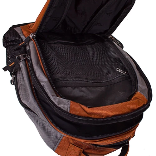 Чоловік рюкзак Onepolar помаранчевий (W1371-orange): Фактура Ткана