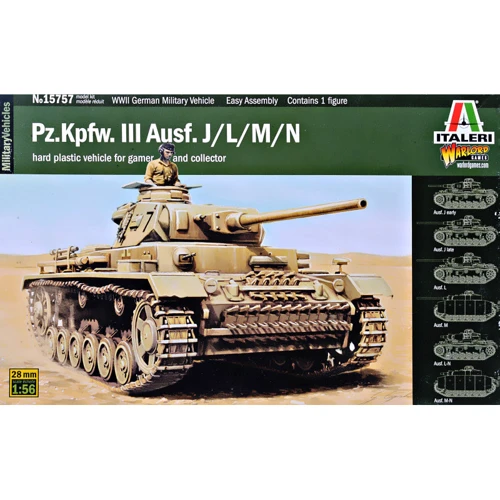 Немецкий танк PZ.Kpfw. III Ausf. J/L/M/N