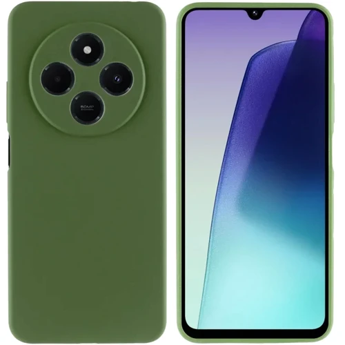 Чехол для телефонов Lakshmi Case Silicone Cover Full Camera Dark Green for Xiaomi Redmi 14C / Poco C75: Совместимость Xiaomi Redmi 14C / Poco C75