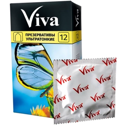Презервативы латексные VIVA ультратонкие №12: Тип Ультратонкие