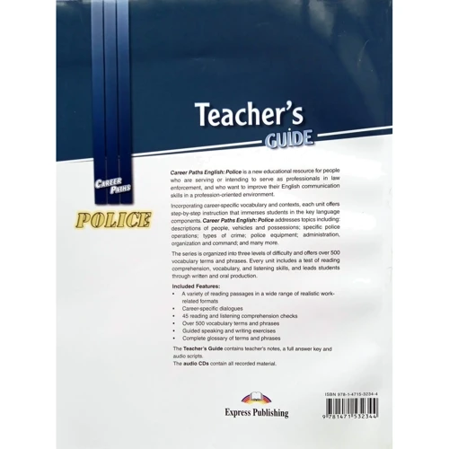 Career Paths: Police: Teacher's Guide: Производитель Express Publishing