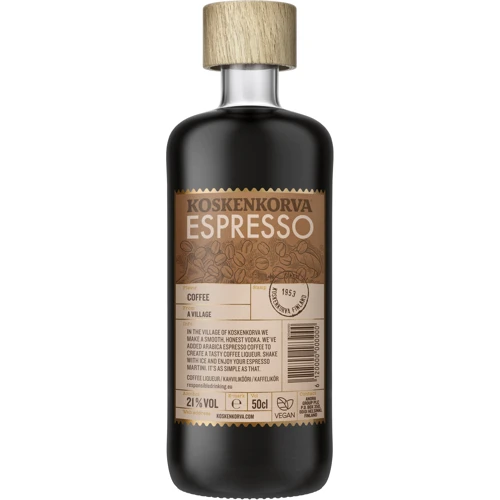 Ликер Koskenkorva Espresso, 21% 0.5л (BDA1VD-KSK050-004)