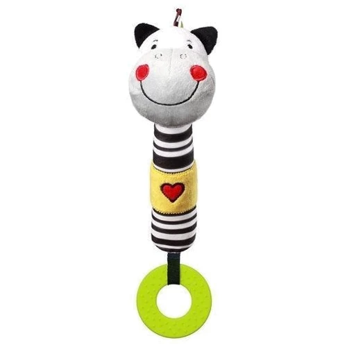 Игрушка с пищалкой BabyOno Зебра Зак (634)