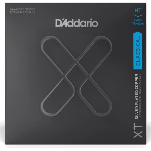Струна для гитар Струны D'addario XTC46TT XT Dynacore Titanium Classical Hard Tension