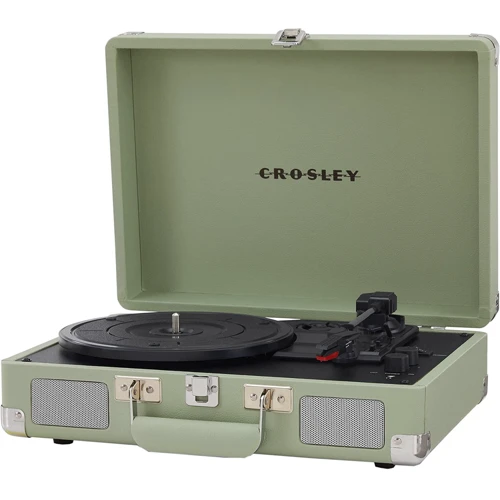 Виниловый проигрыватель Crosley Cruiser Deluxe (Mint): Размеры, мм 395x360x153
