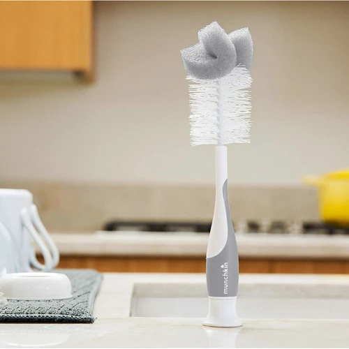 Набор ершиков для чистки Munchkin Bottle&Teat Brush серый (16020.02)