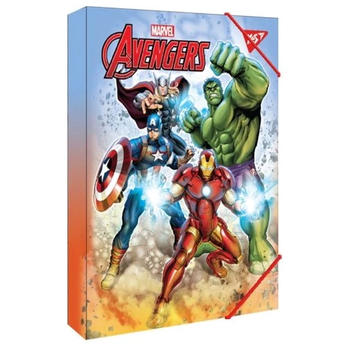 Папка для тетрадей YES картонная В5 Marvel (491897)