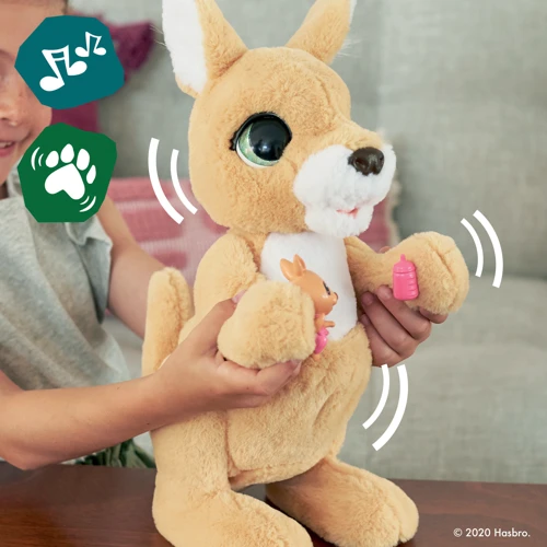 Інтерактивна іграшка Hasbro Furreal Friends Кенгуру мама Джозі і її кенгурята (E6724) фото 12
