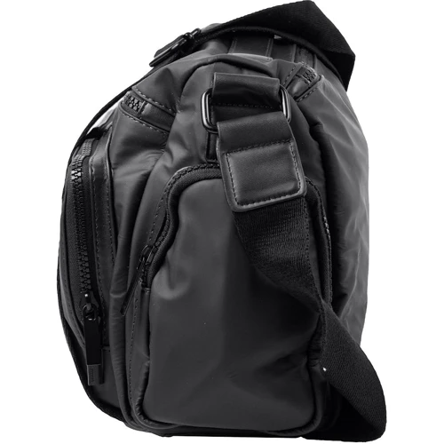 Мужская сумка мессенджер Valiria Fashion черная (4DETBUB8002-2): Застежка Молния