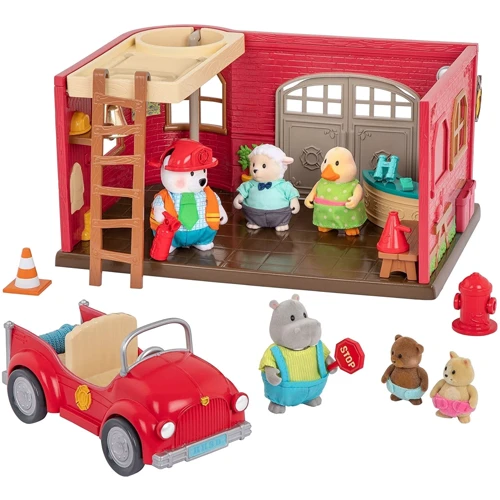 Игровой набор Li`l Woodzeez Пожарная станция (WZ6609Z): Производитель Li`l Woodzeez