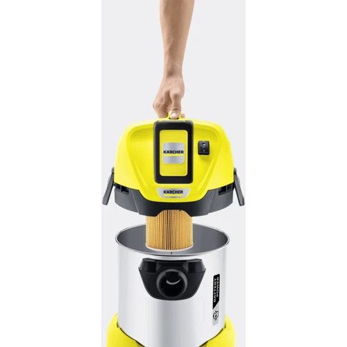 Пылесос Karcher WD3 Battery Premium (1.629-951.0): Емкость пылесборника 17 л