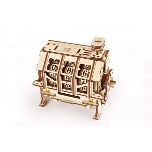 Механический 3D пазл Ugears Stem Lab Счетчик (6336752): Количество фрагментов, шт 157