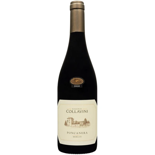 Вино Collavini Merlot Poncanera 2021 IGT Venezia Giulia червоне сухе 0.75 л (FSH_8015957350964)