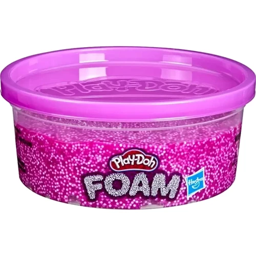Маса для ліплення Hasbro Play-Doh Foam 108 г Фіолетова (E8791_F5464): Виробник Hasbro