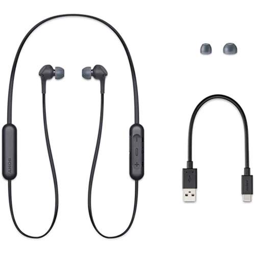 Навушники Sony WI-XB400 Black: Діапазон частот (Гц) 20-20000