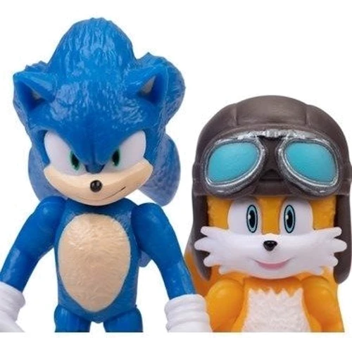 Ігровий набір Sonic the Hedgehog 2 Сонік та Тейлз із фігурками 6 см (412674)