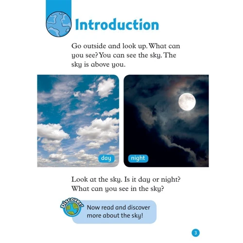 Oxford Read and Discover 1: In the Sky: Обложка Мягкая