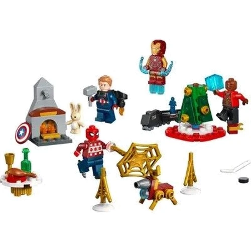 Конструктор LEGO Marvel Новорічний календар Месники 243 деталі (76267): Серія Marvel