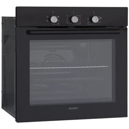Духовой шкаф электрический Simfer B6EB16011: Размеры 59.5 x 59.5 x 56.5 см
