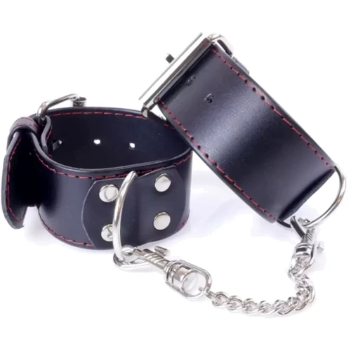 Наручники Fetish Boss Series - Handcuffs with Red Line (BS3300115)