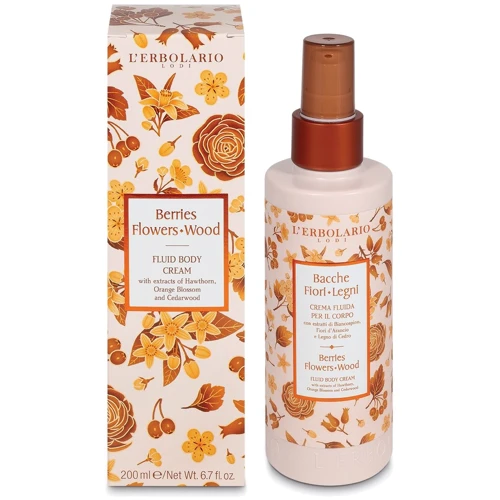 L'Erbolario Fluid Body Cream Увлажняющий флюид для тела Сады Ломбардии 200 ml