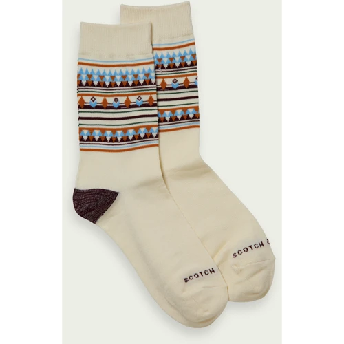 Носки Scotch & Soda 35-38 (21-25) бежевые (169557)