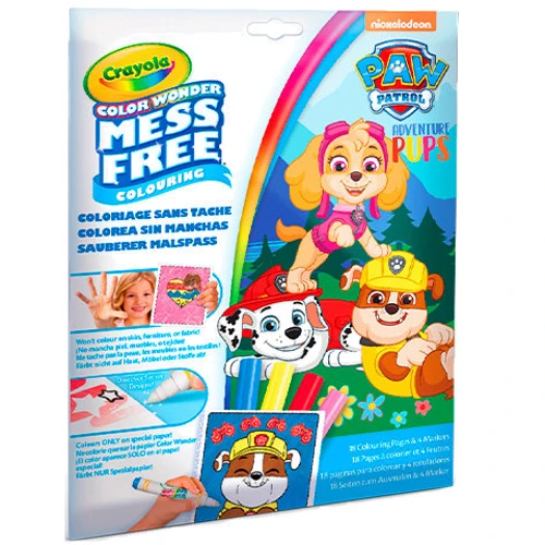 Розмальовка Crayola Color Wonder Paw Patrol (75-2814-M)