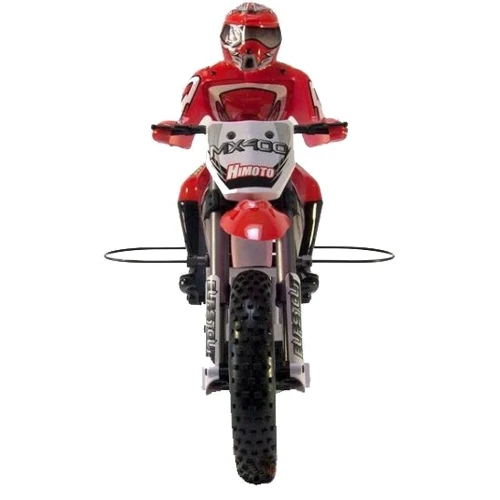 Радиоуправляемая модель Мотоцикл 1:4 Himoto Burstout MX400 Brushed (красный): Тип управления Радиоуправление