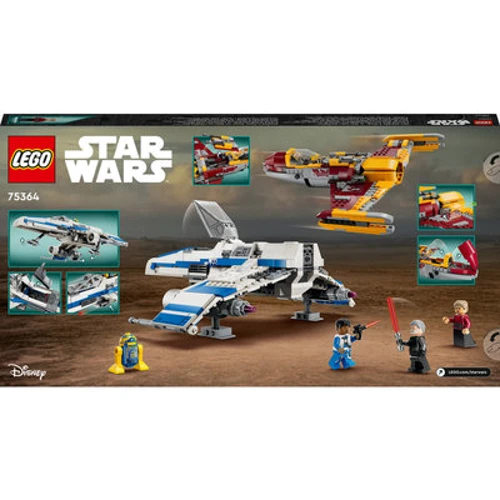 Конструктор LEGO Star Wars Истребитель Новой Республики «E-Wing» против Звездного истребителя Шин Хати (75364): Серия Star Wars