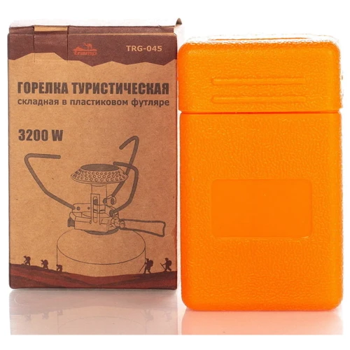 Газовая горелка Tramp компактная c пьезоподжигом (TRG-045): Мощность 3200