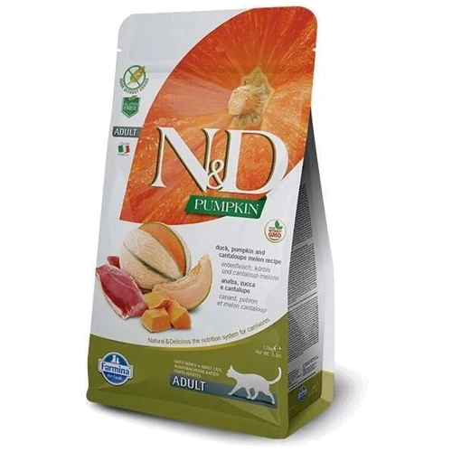 Сухий корм для котів Farmina N&D Grain Free Pumpkin Duck & Cantaloupe Adult з качкою та гарбузом 5 кг (168,806)